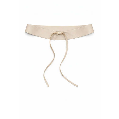 HS Riem - In 10+ Kleuren - Tailleriem Geknoopt - Creme