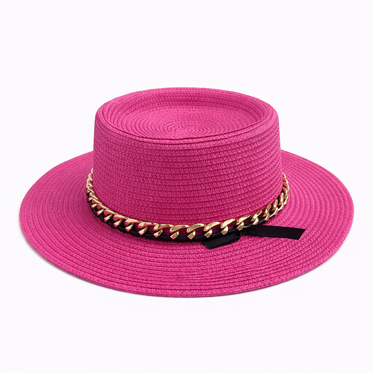 HS Hoed - Roze - Met Ceintuur en Lint - CA3FE78A73E072EA-copy-3