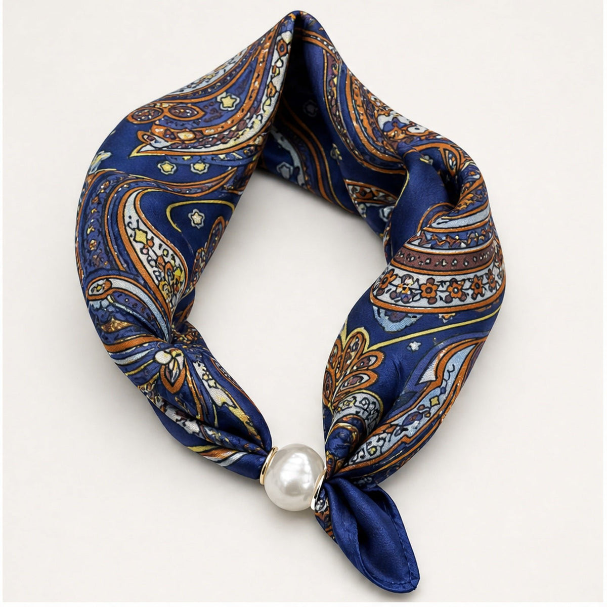 Parelsjaal met Paisleyprint