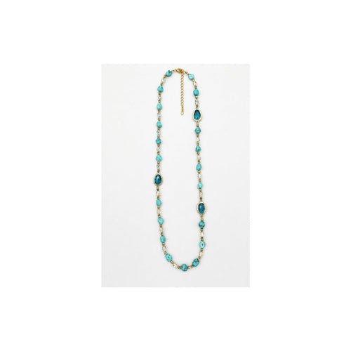 Lange Ketting met Stenen