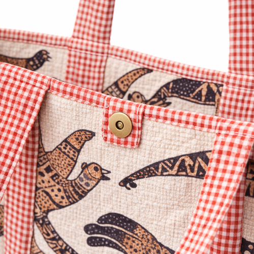 HS Shopper - 100% Katoen - praktisch voor dagelijks gebruik - 11 kleuren - DETAIL