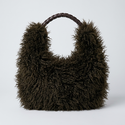Faux Fur Shaggy Tas