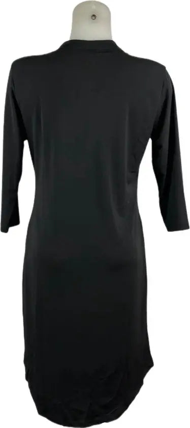 Angelle Milan – travelstof jurk – Zwarte Jurk – Ademend – Kreukherstellend – Duurzame jurk - Mapsy B.V
