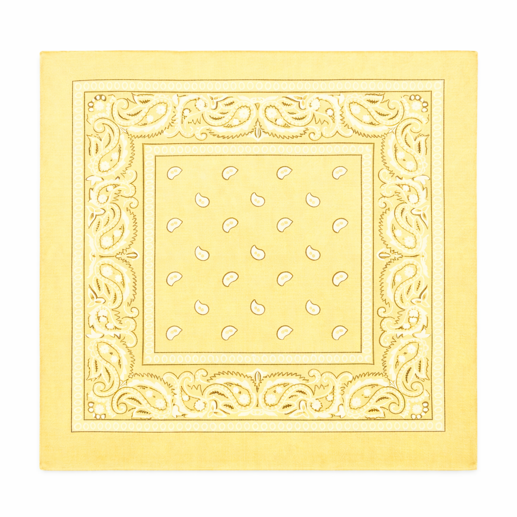 HS Bandana - In 10+ Kleuren - Classic - Katoen - Geel