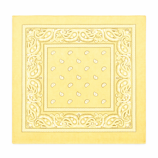 HS Bandana - In 10+ Kleuren - Classic - Katoen - Geel