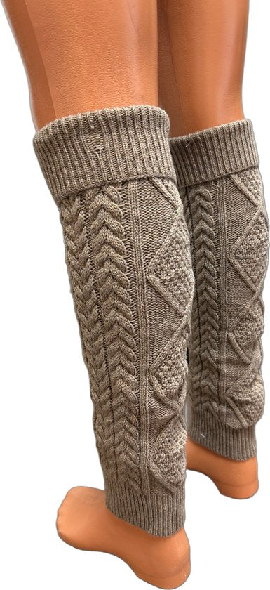 Trendy Gebreide Beenwarmers in 6 Kleuren – Perfect voor de Winter! - Mapsy B.V