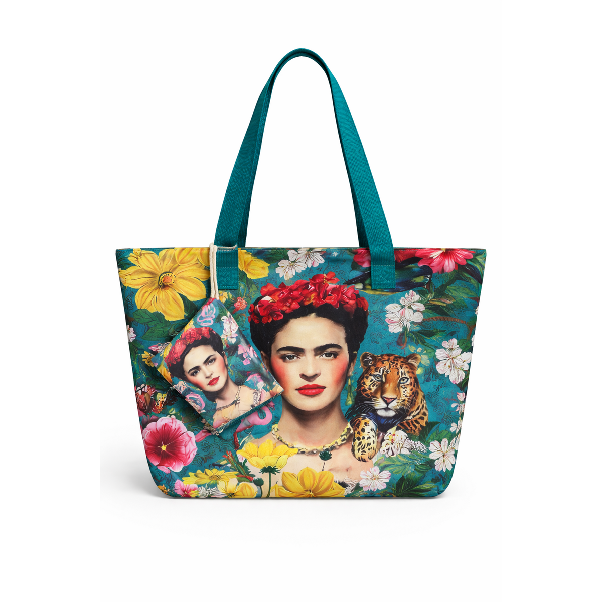 HS Tas - In 5+ varianten - Schilderij Design incl. mini-tas - Frida Kahlo
