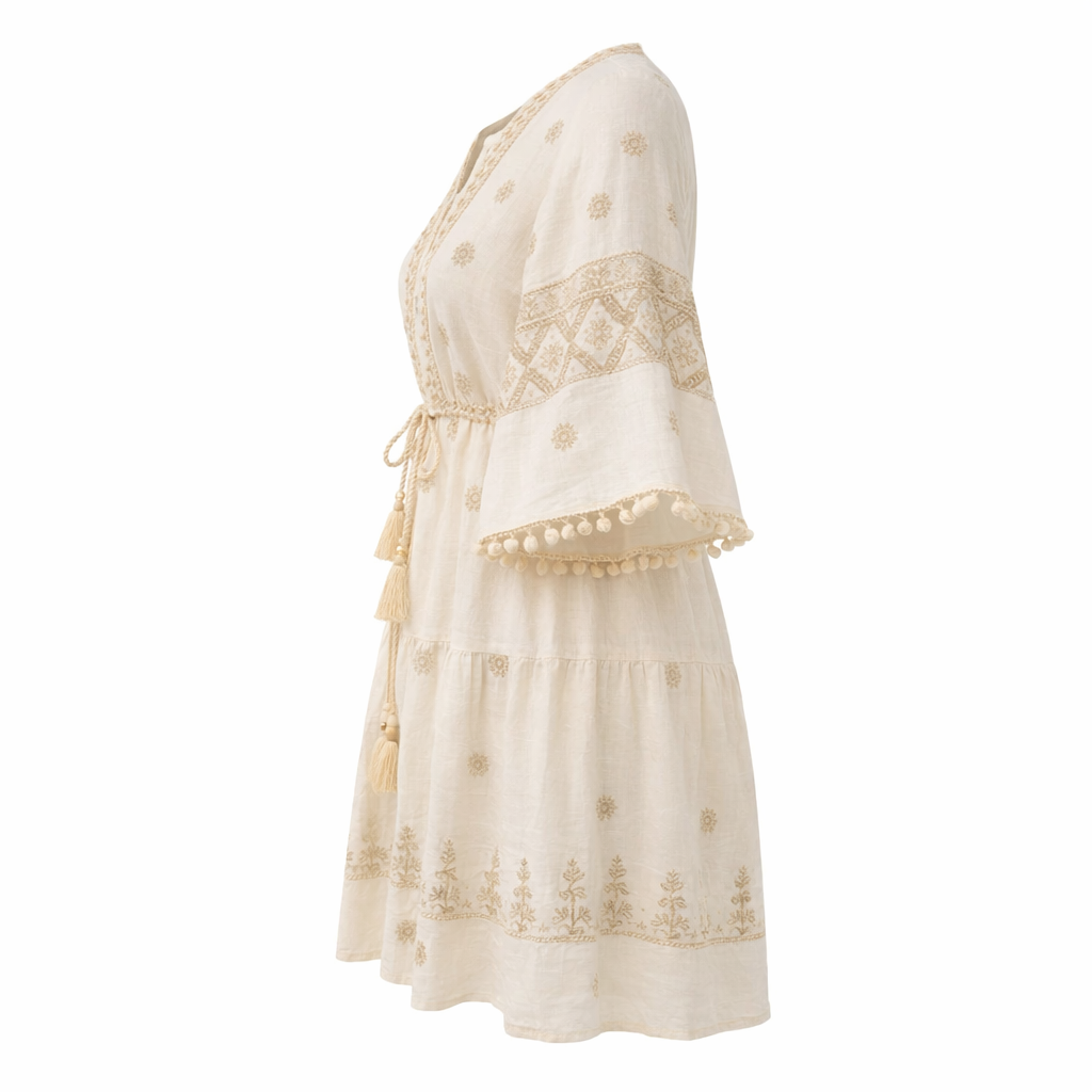HS Zomerjurk - Free Size - comfortabele pasvorm - 2 kleuren - SIDE