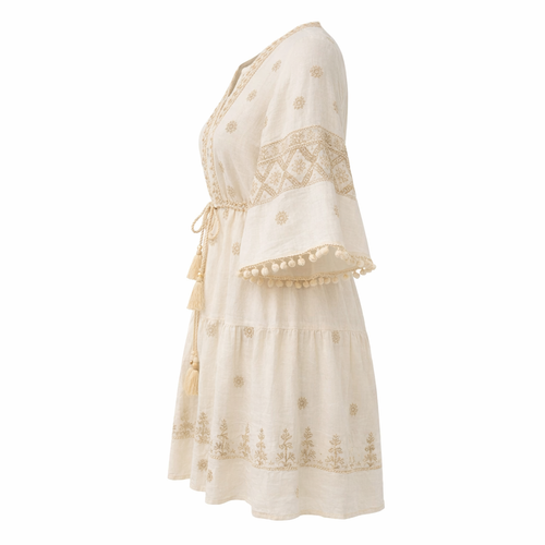 HS Zomerjurk - Free Size - comfortabele pasvorm - 2 kleuren - SIDE