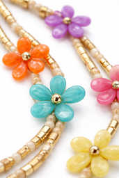 HS Ketting Lang - statement detail - 3 kleuren - Multi - 649203BAED605FC6