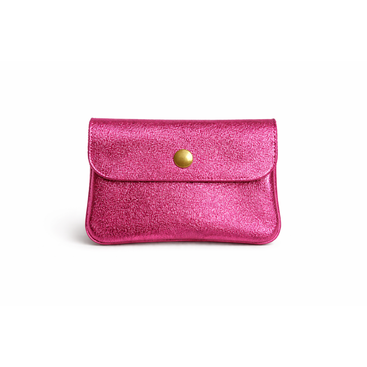 HS Portemonnee Klein - In meer dan 10+ Kleuren - Echt Leder - Donker Roze