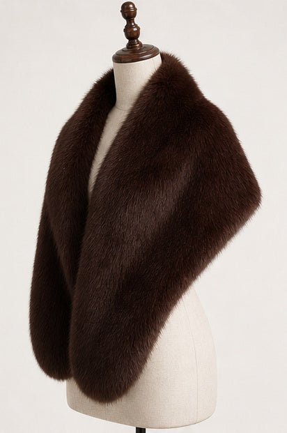 Faux Fur Stola - One Size