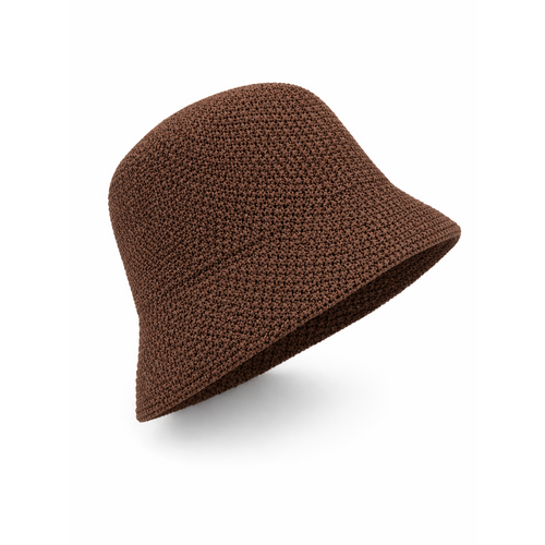 HS Hoed - In 6 Kleuren - Luxe stof - Bruin