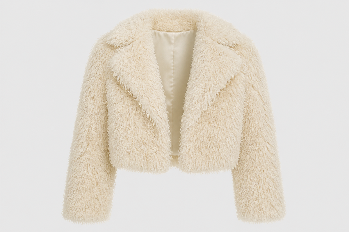 Shaggy Harige Jas – Model 39229