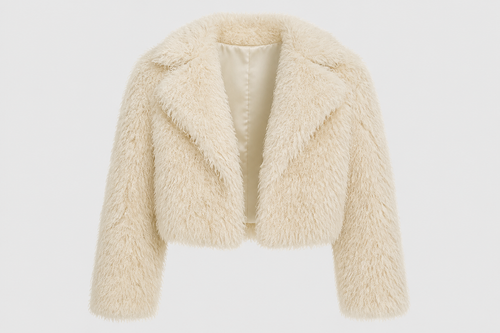 Shaggy Harige Jas – Model 39229