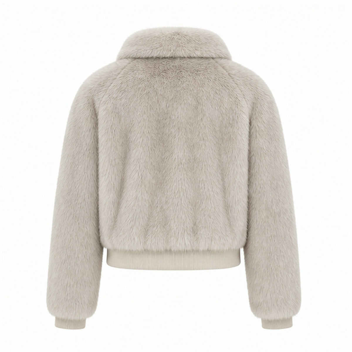 Faux Fur Bomberjas met Elastische Band - One Size