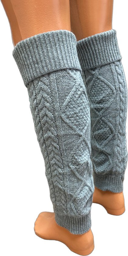 Trendy Gebreide Beenwarmers in 6 Kleuren – Perfect voor de Winter! - Mapsy B.V