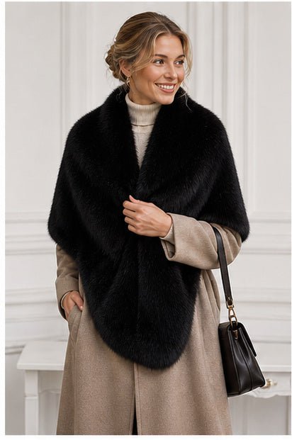Faux Fur Stola - One Size