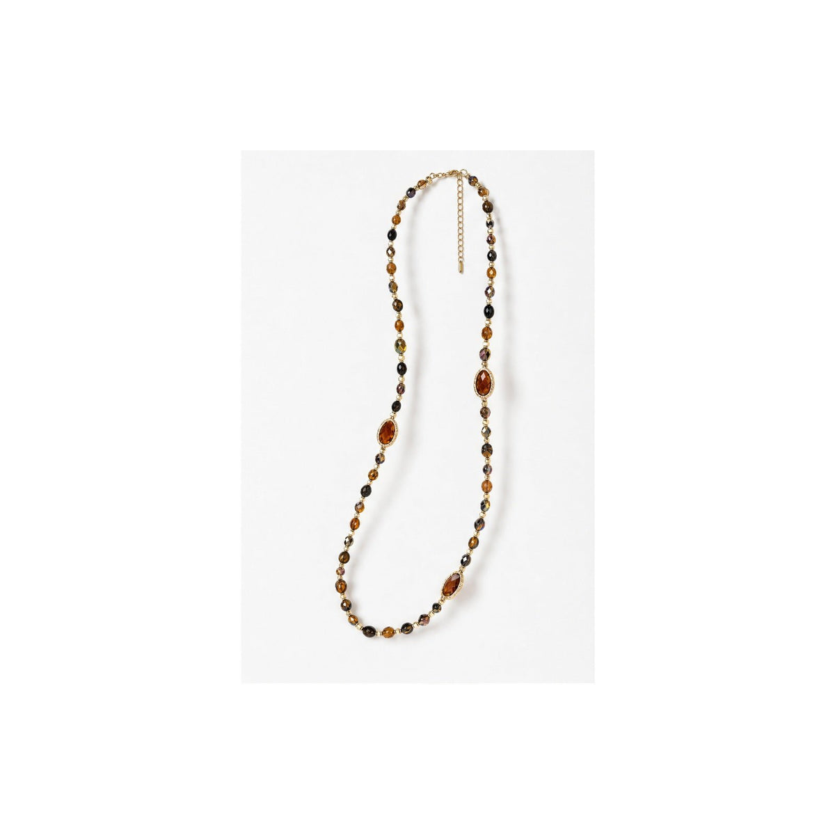 Lange Ketting met Stenen