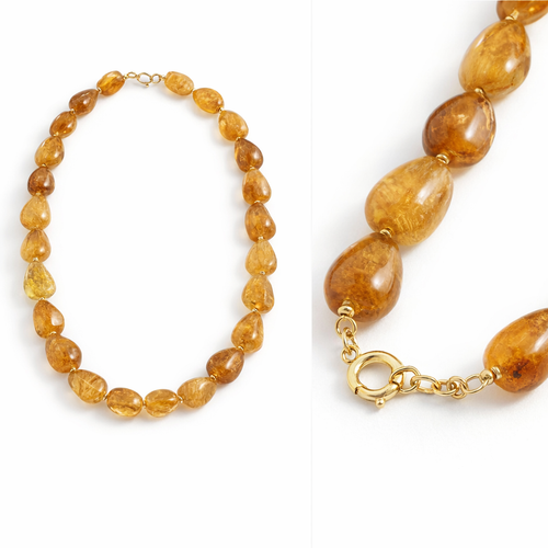 HS Ketting - Zomer collectie - statement detail - 5 kleuren - DETAIL