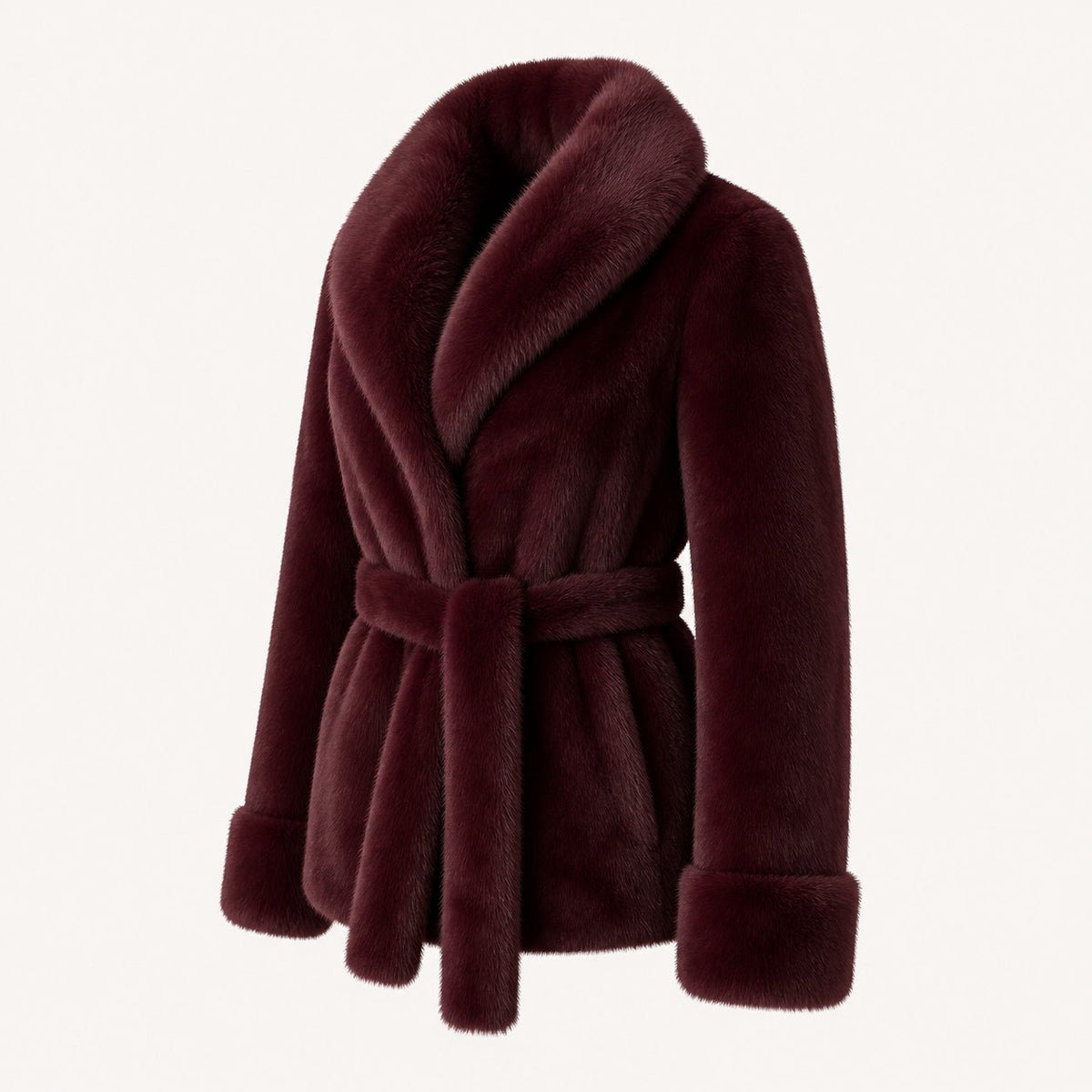Faux Fur Jas - One Size