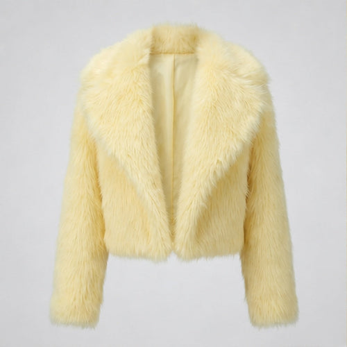 Korte Faux Fur Jas
