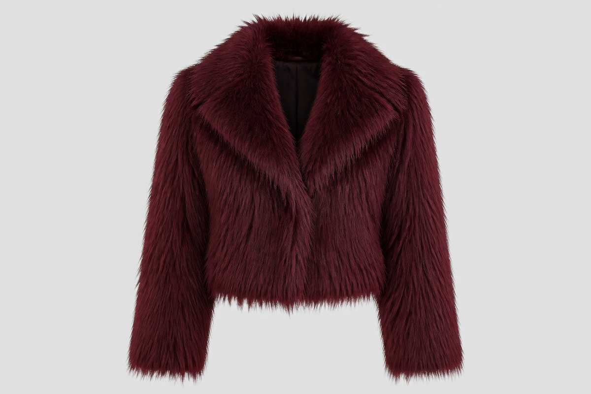 Shaggy Harige Jas - S/M en M/L