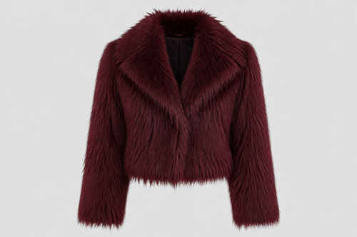 Shaggy Harige Jas - S/M en M/L