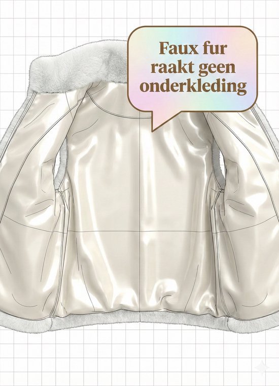 Faux Fur Gilet – One Size