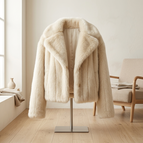 Faux Fur Jas – Model 41186