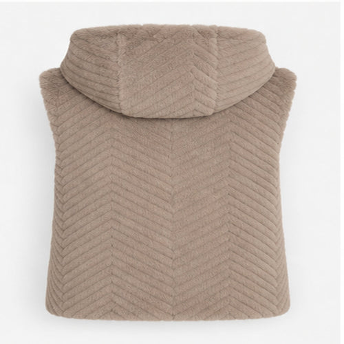 Faux Fur Bodywarmer – Model 40922