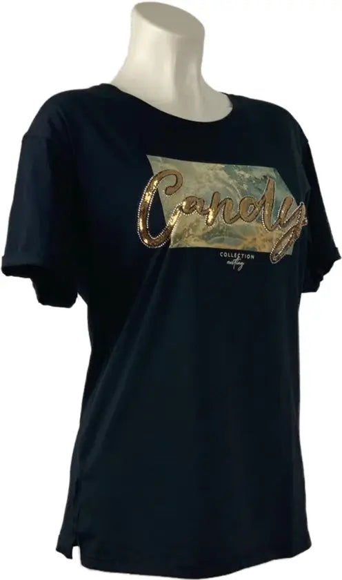 Trendy T-shirt met Unieke Print en Comfortabele Pasvorm - Mapsy B.V