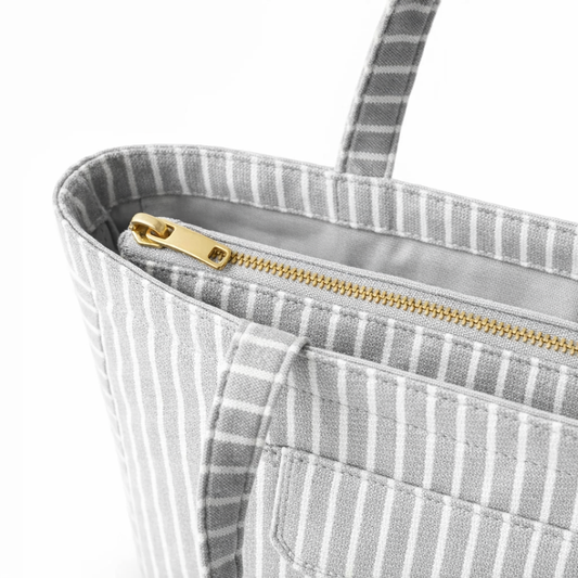 HS Tas - Big Shopper Badstof - praktisch voor dagelijks gebruik - 4 kleuren - DETAIL