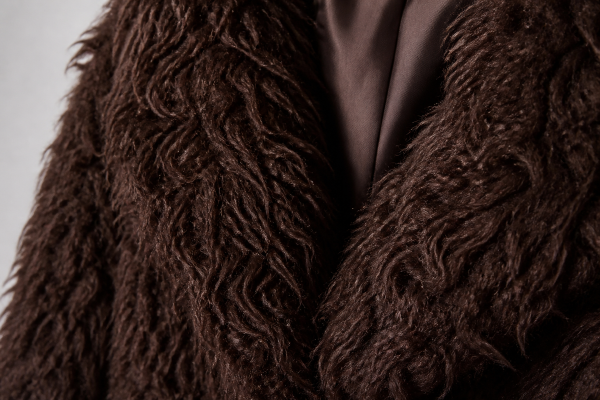 Shaggy Harige Jas – Model 39229
