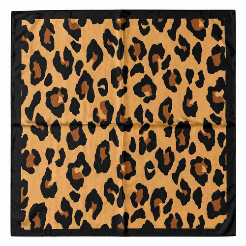 HS Sjaal - 70x70 NIEUW - In 3 Kleuren - Zijde Satijnen Look - Bruin