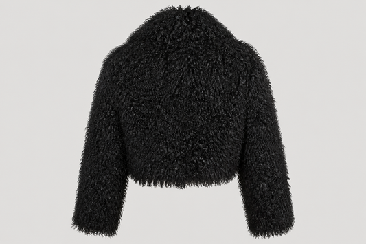 Curly Shaggy Jas met Brede Revers