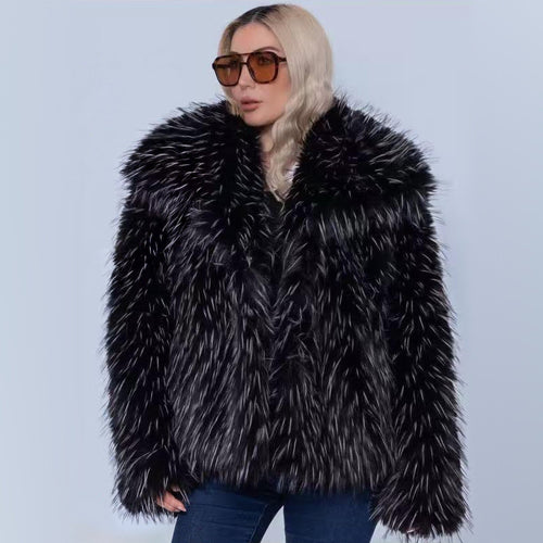Faux Fur Jas