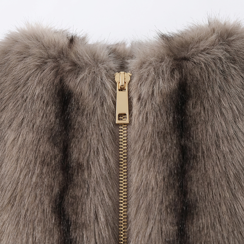 Faux Fur Jas – Model 41054