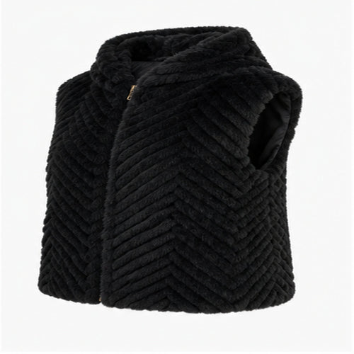 Faux Fur Bodywarmer – Model 40922