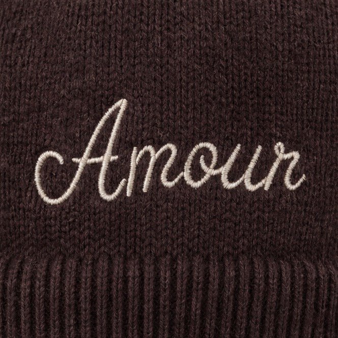 Amour Gebreide Hood
