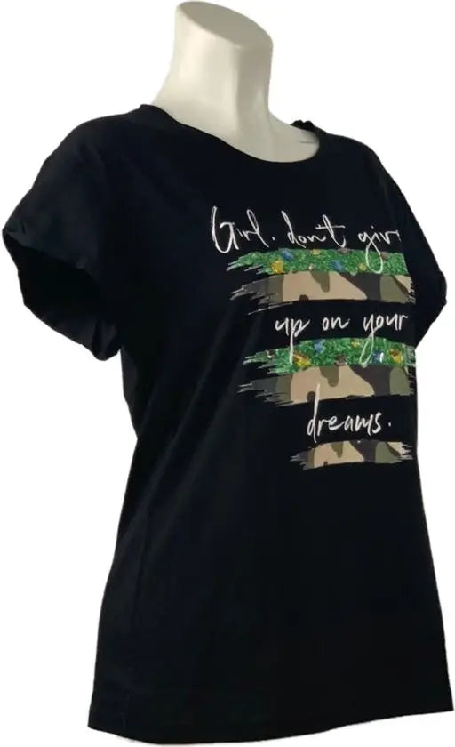 Trendy T-shirt met Unieke Print en Comfortabele Pasvorm