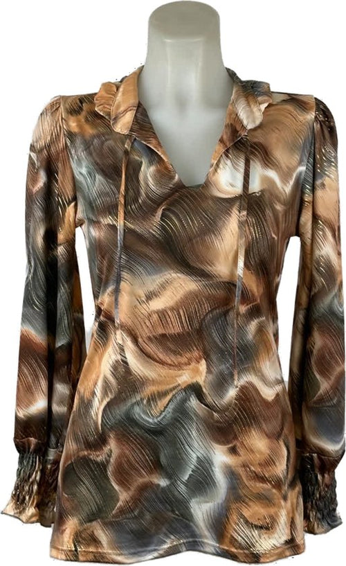 Royal Style – Travelstof Blouse – Ademend en Kreukvrij – Duurzame Blouse - Mapsy B.V