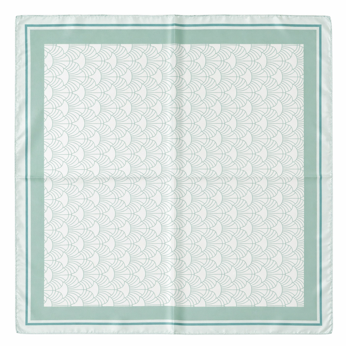 HS Sjaal - 70x70 NIEUW - In 4 Kleuren - Zijde Satijnen Look - Groen