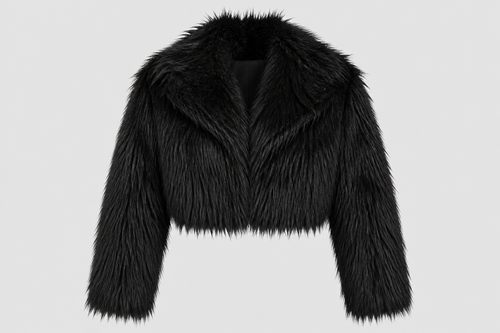 Shaggy Harige Jas - S/M en M/L