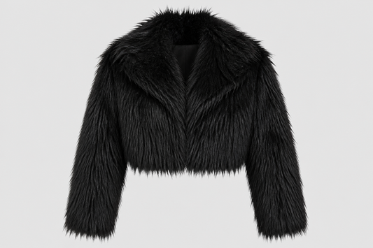 Shaggy Harige Jas - S/M en M/L