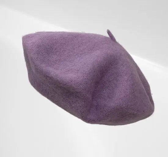 Baret - Paars - In verschillende kleuren - Wol - Mapsy B.V