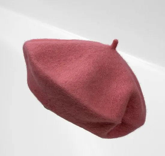 Baret - Roze - In verschillende kleuren - Wol - Mapsy B.V