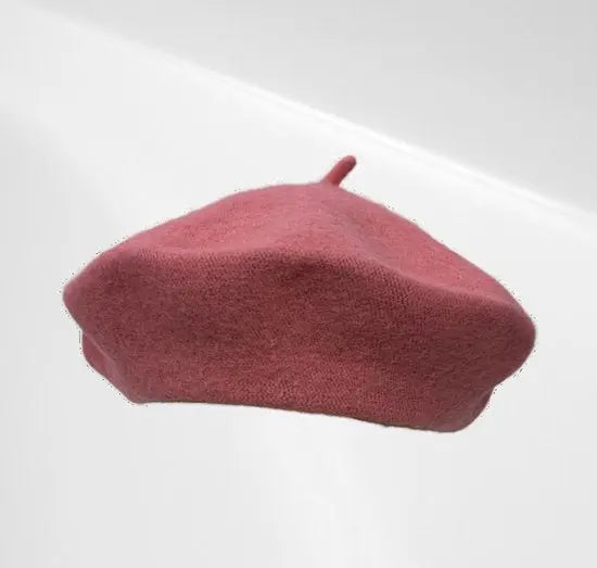 Baret - Roze - In verschillende kleuren - Wol - Mapsy B.V