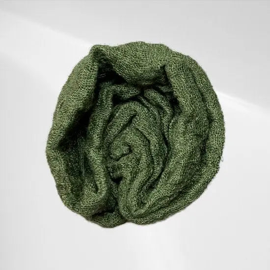 Sjaal - Casual sjaal - Viscose - Donkergoen - In verschillende kleuren - Mapsy B.V