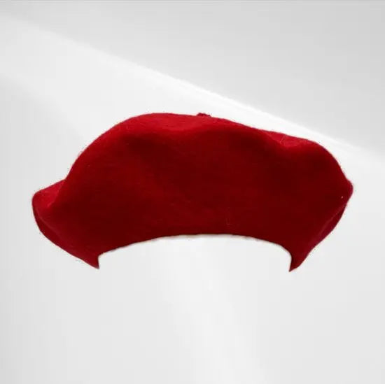 Baret - Rood - In verschillende kleuren - Wol - Mapsy B.V